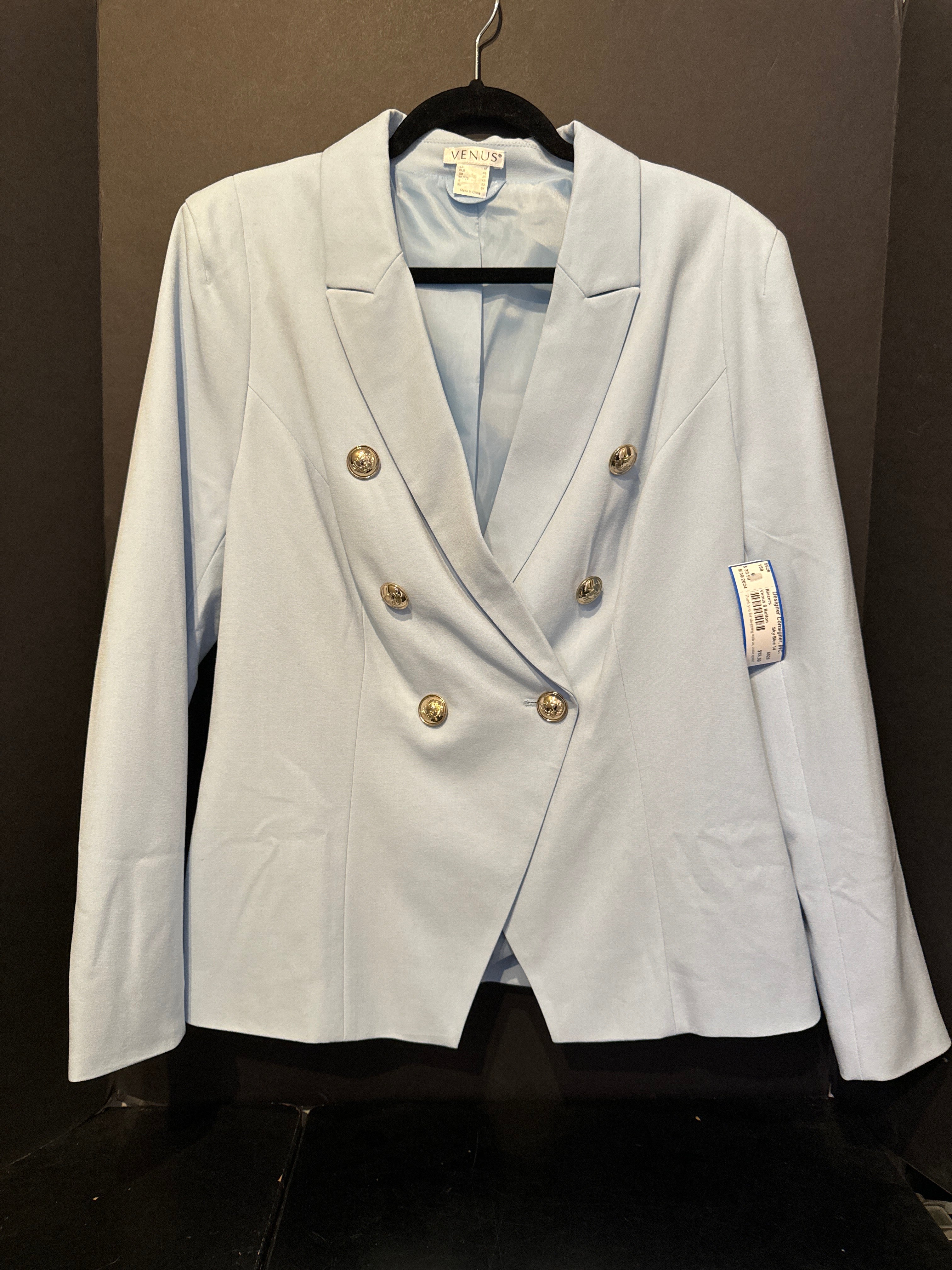 Venus 6 Button Blazer - size 14