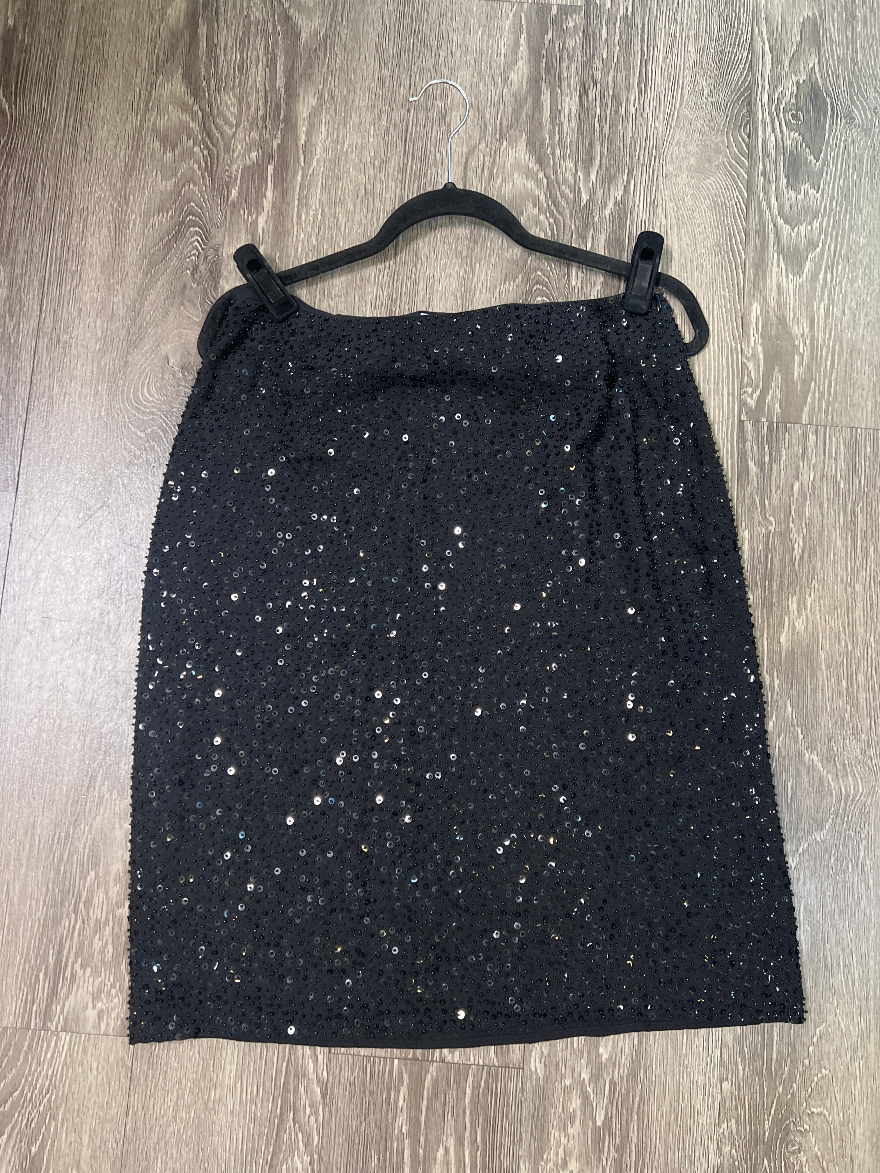 Brooks Bros Sequin Beaded Skirt (Size 8)