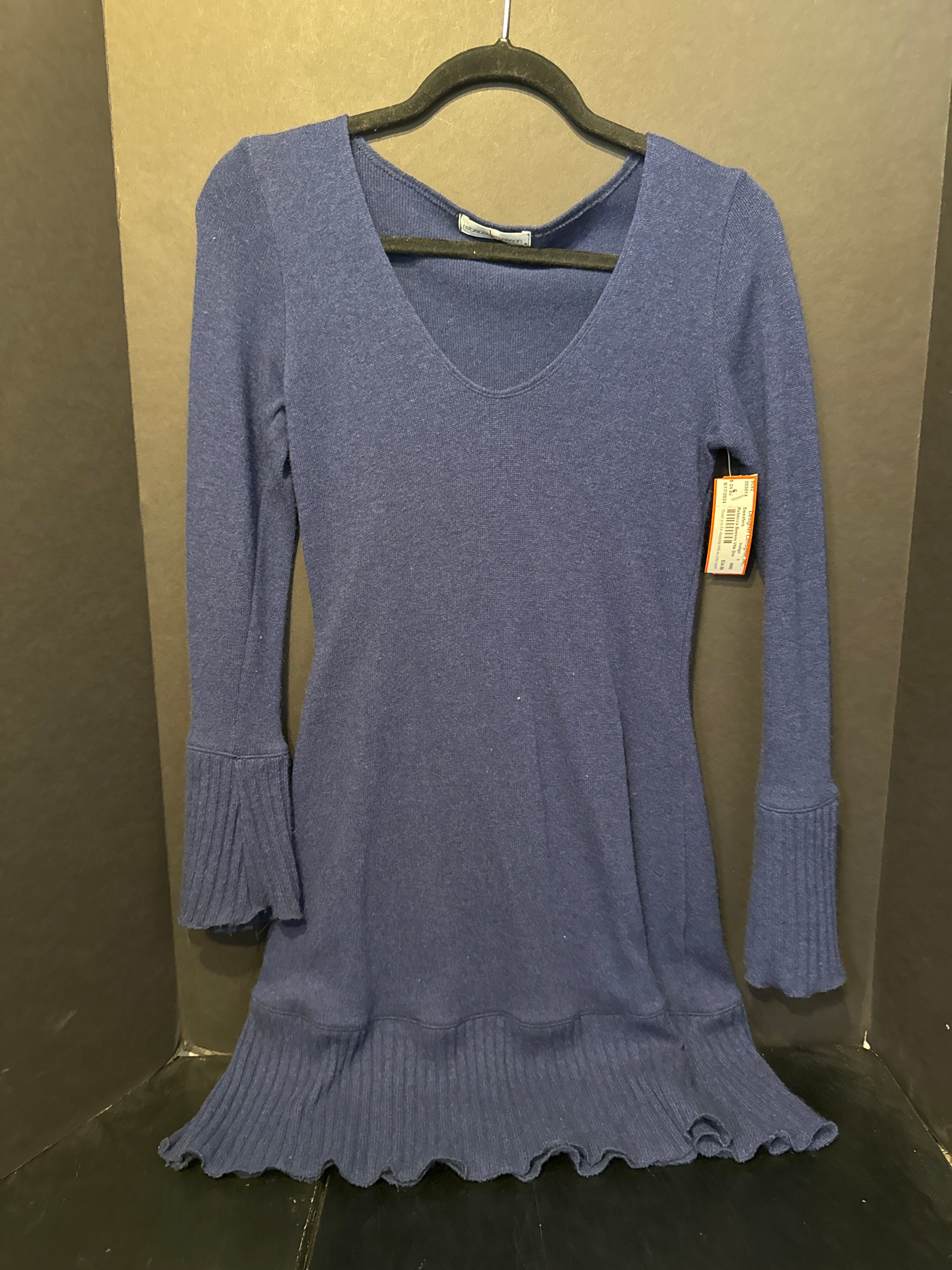 Rebecca Beeson V Neck Dress Sweater - size 1