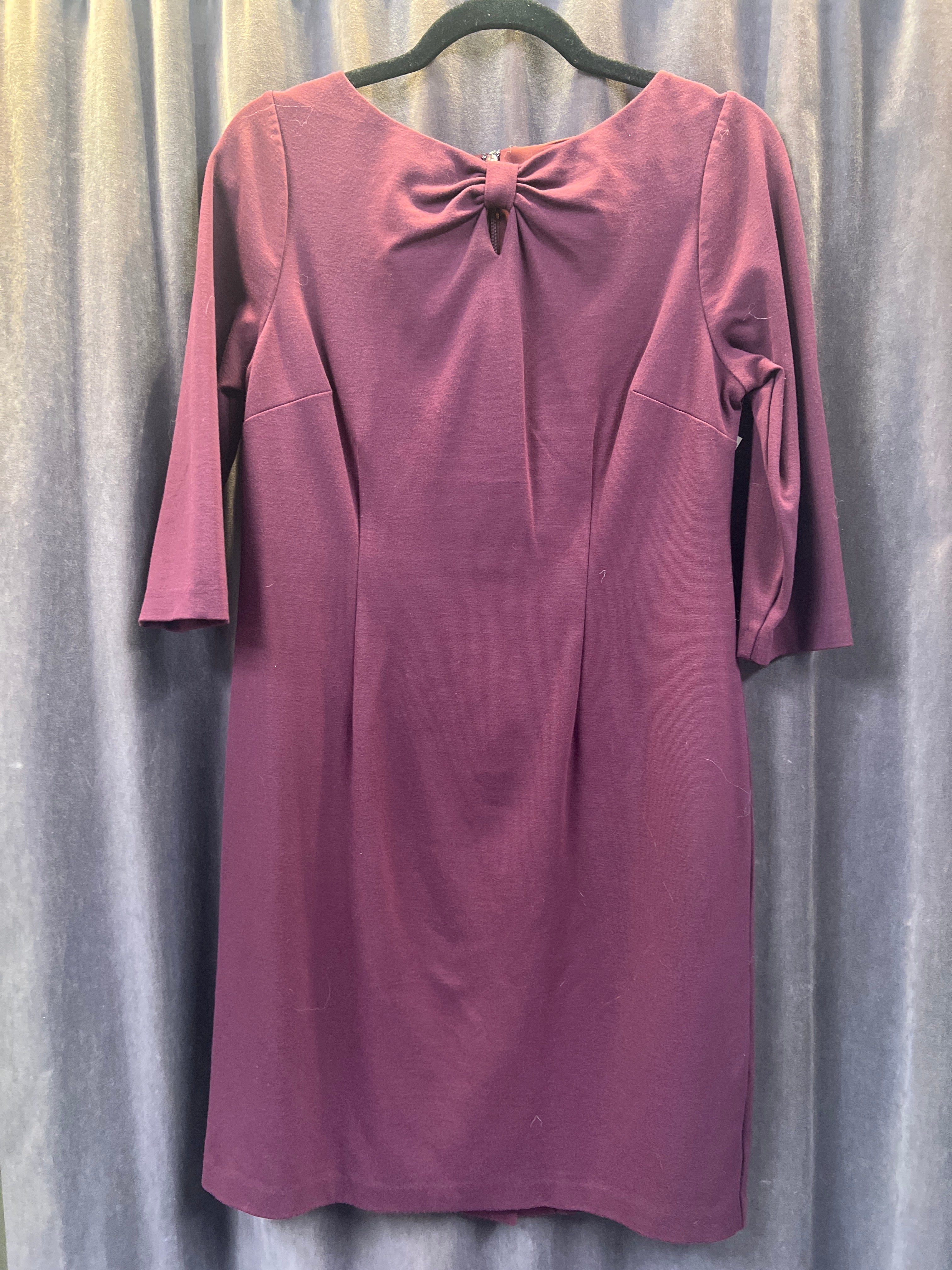 Talbots Cotton Front Bow Dress (Size 6 Petite)