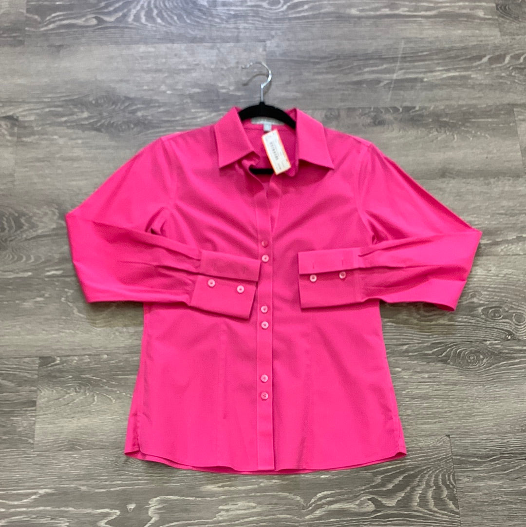 Foxcroft Button Down Top - size 2