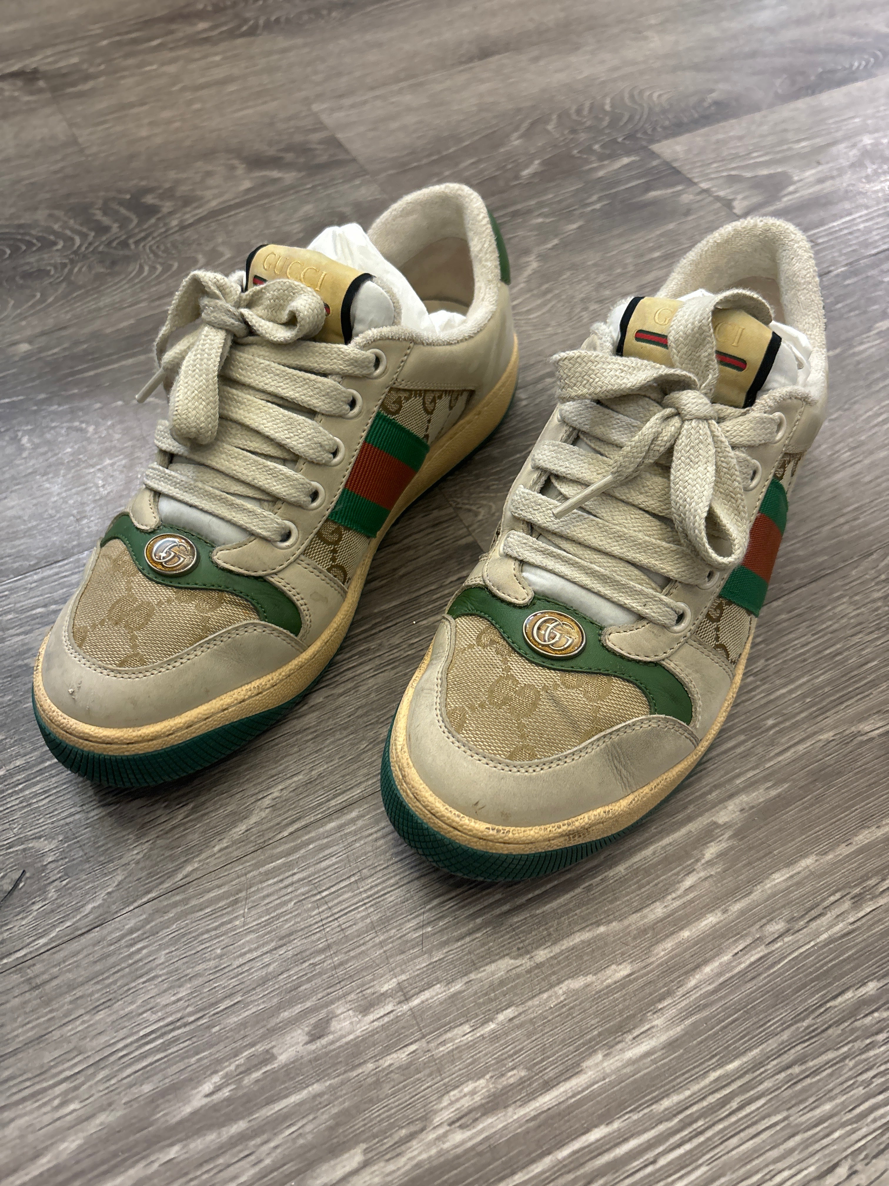 Gucci Sneakers GG Monogram Sneakers - Size 36