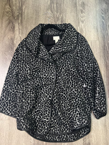 Chicos Animal Print Jacket (Size 0)