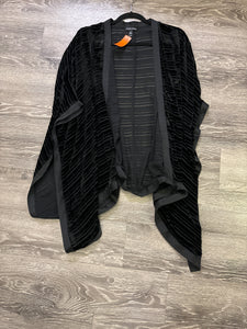 Eileen Fisher Velour Stripe Kimono - OS