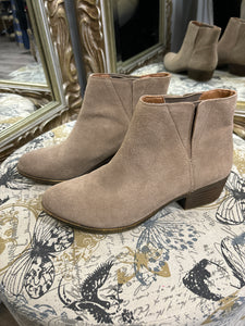 Lucky Brand Suede Booties - Size 8.5