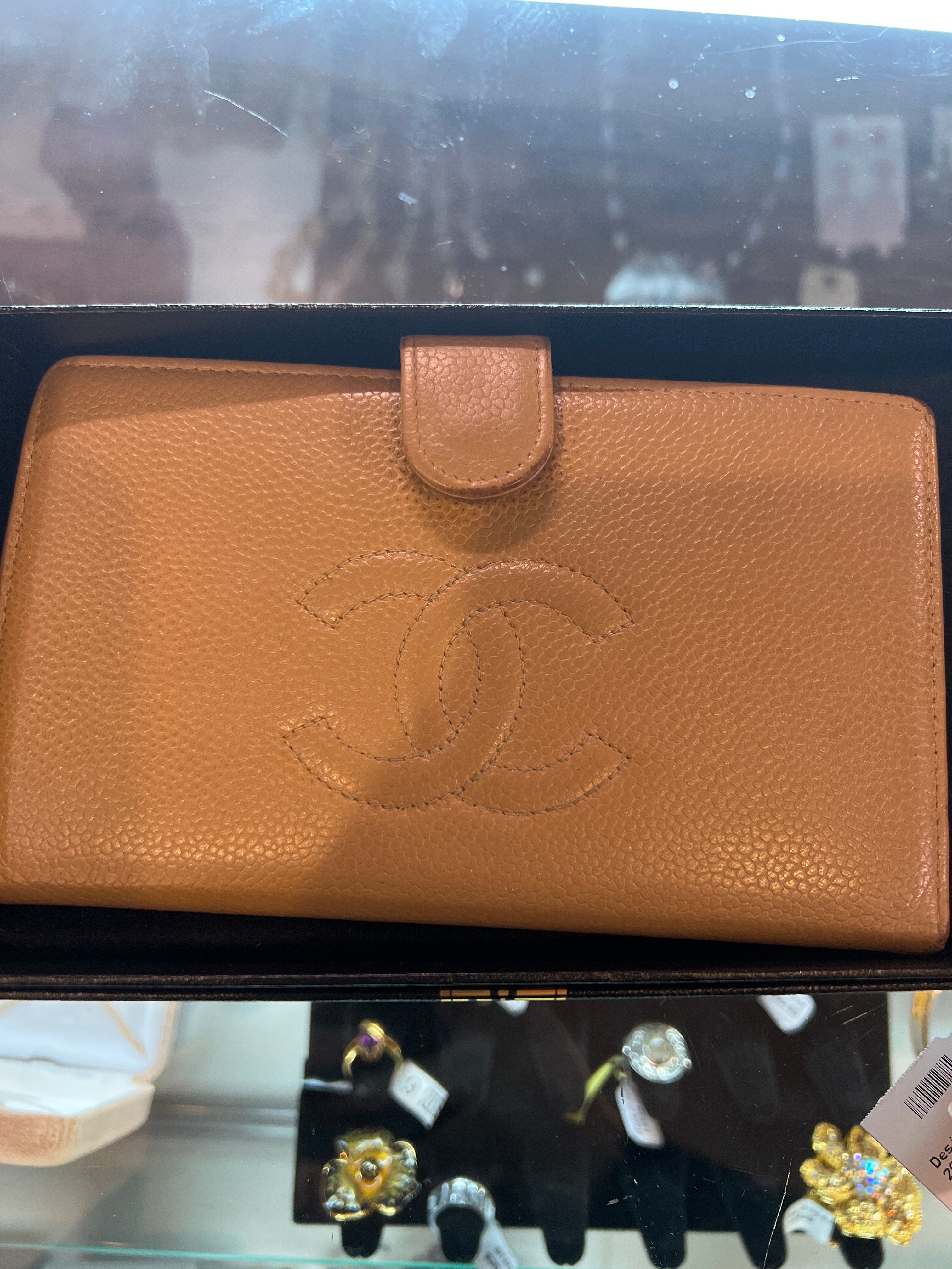 Chanel Leather Bifold Wallet