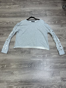 Generation Love Perforated Sweater - Small