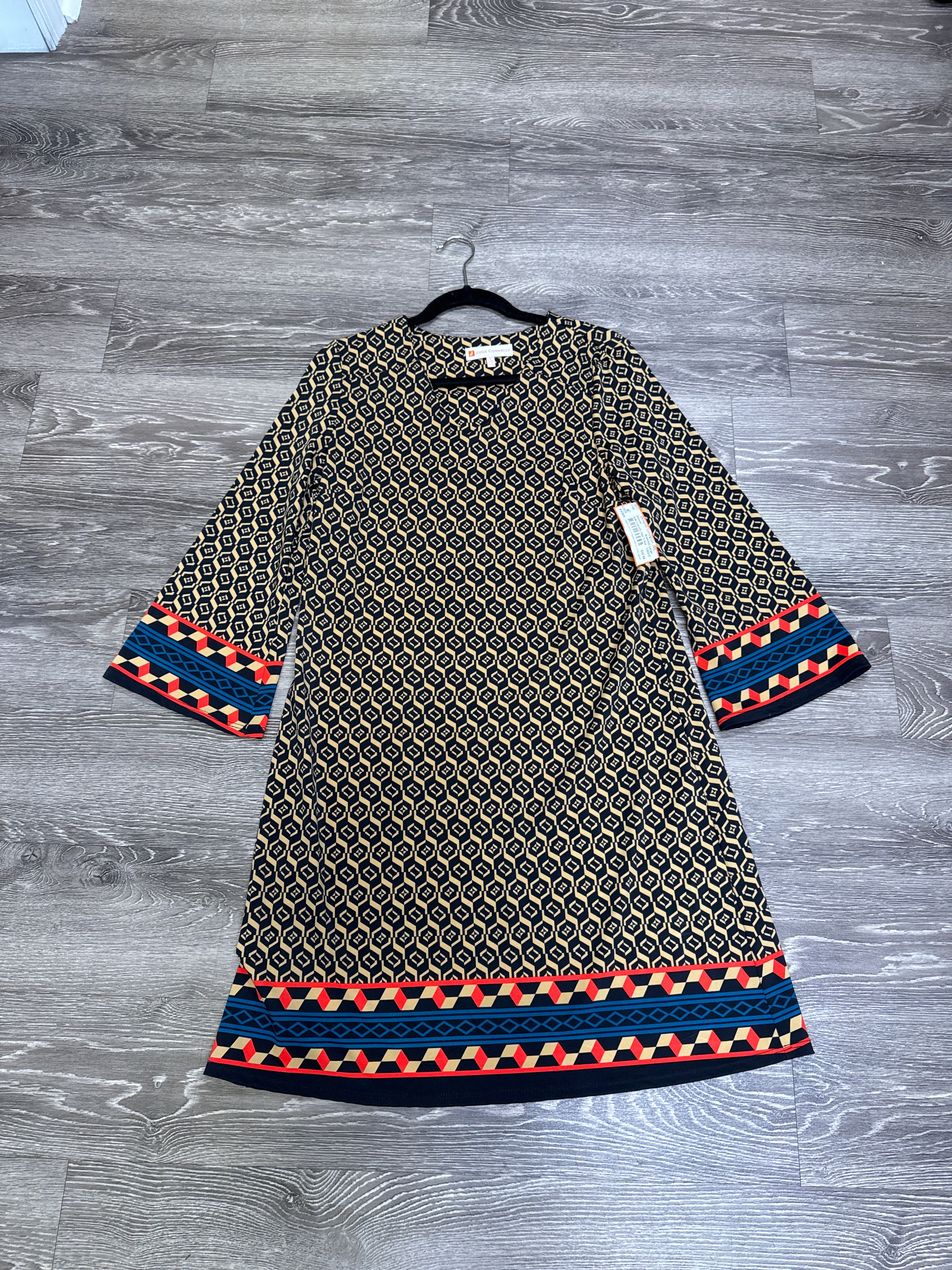 Jude Connally Geo Tribal Dress - large