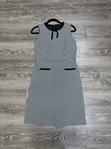 Talbots Houndstooth Sleeveless Dress - Size 6P