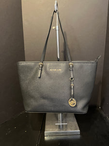 Michael Kors Leather Zip Handbag