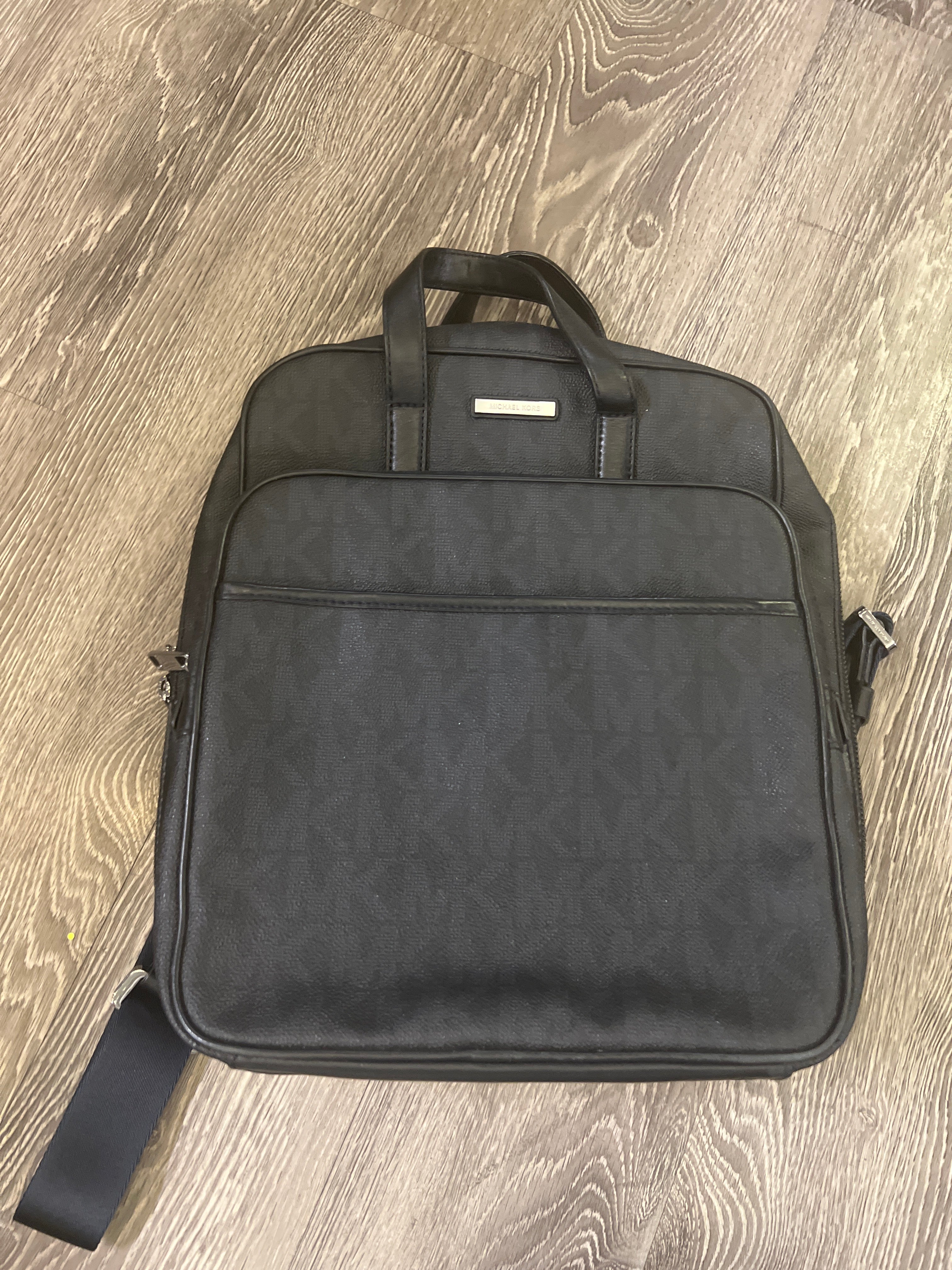 Michael Kors Monogrammed Backpack