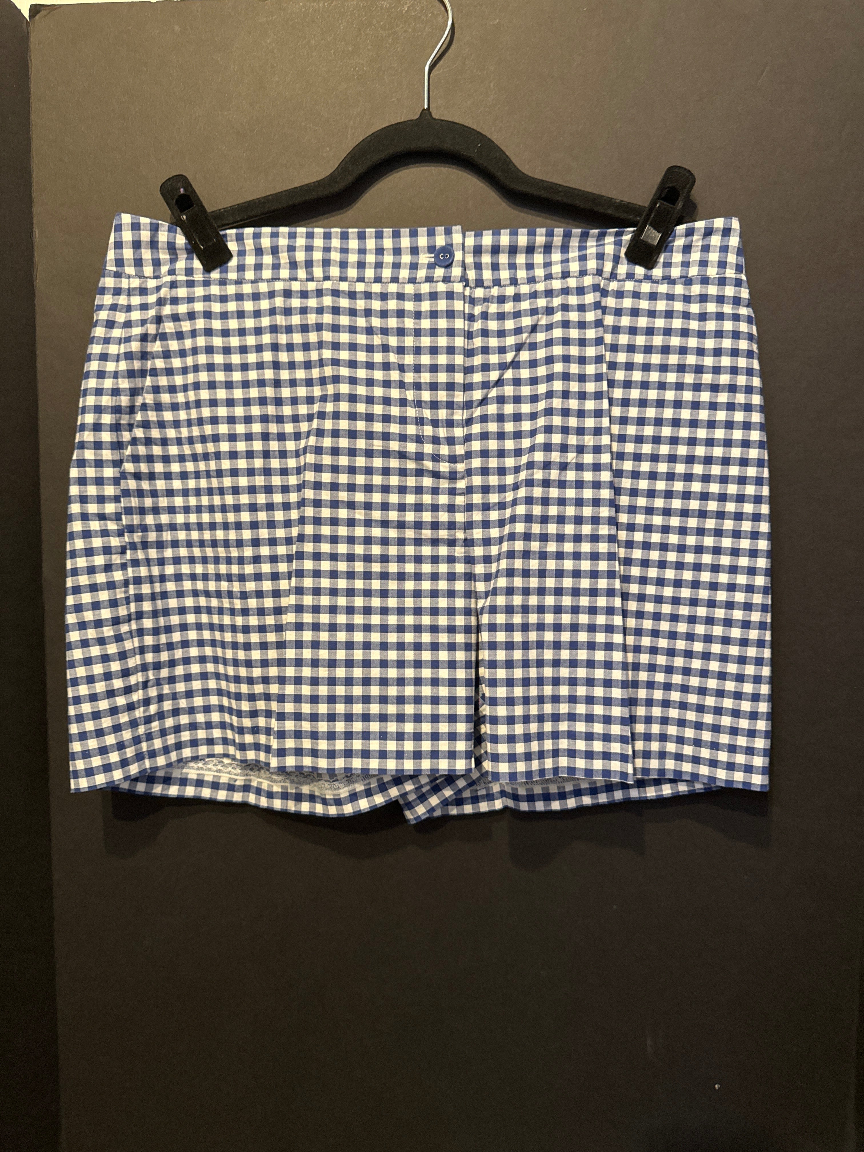 J McLaughlin Gingham Shorts - size 12