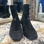 Load image into Gallery viewer, Ferragamo Short Suede Boots
