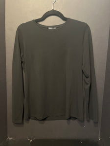 Eileen Fisher Long Sleeve Crew Top - Size Small