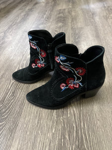 Rebecca Minkoff Embroidered Booties - Size 6.5