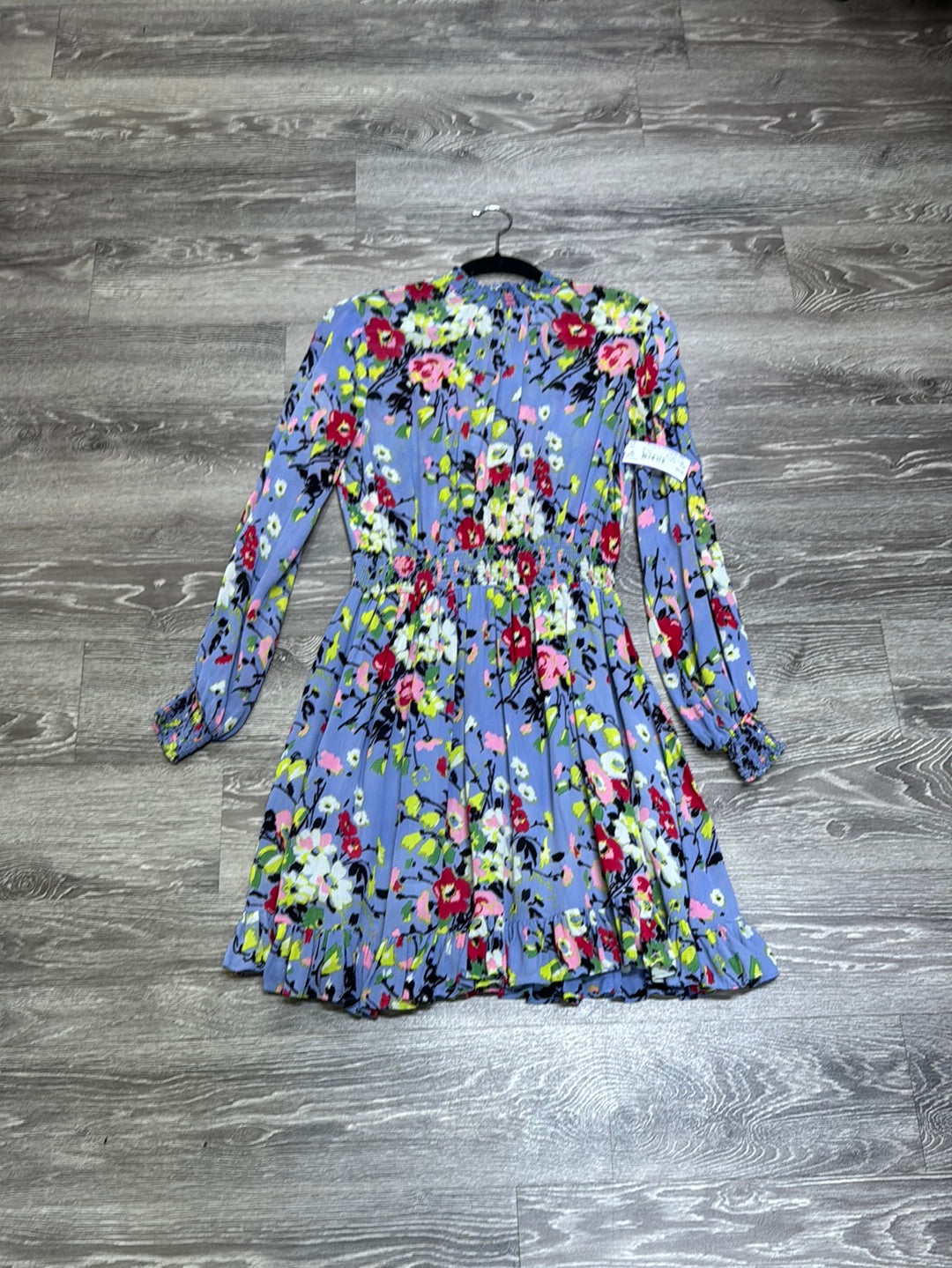 By TiMo Cinched Floral Long Sleeve Dress - large