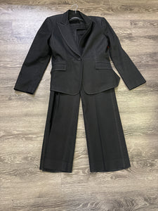 Tahari Sparkly Denim 2 Piece Suit - Size 10