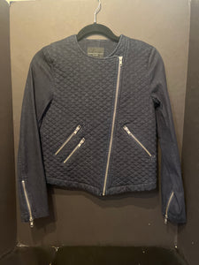 Generation Love Quilted Zip Up Jacket - Size XS