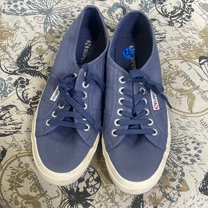 Superga Canvas Lace Up Shoes - Size 9.5