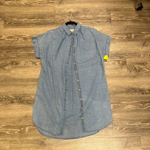 Madewell Chambray Button Dress - medium