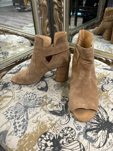 Joe’s Suede Cutout Block Heels - Size 7.5