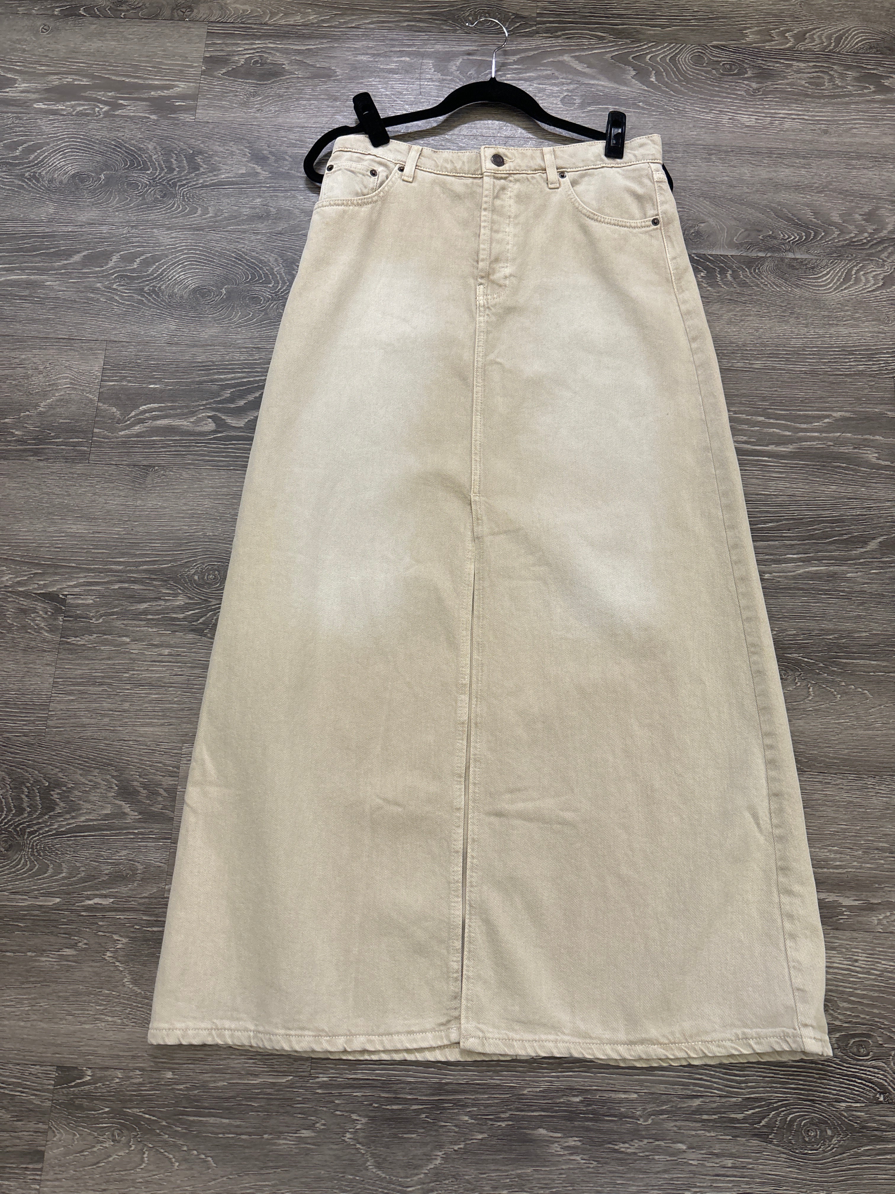 Top shop Long Denim Skirts - Size 6