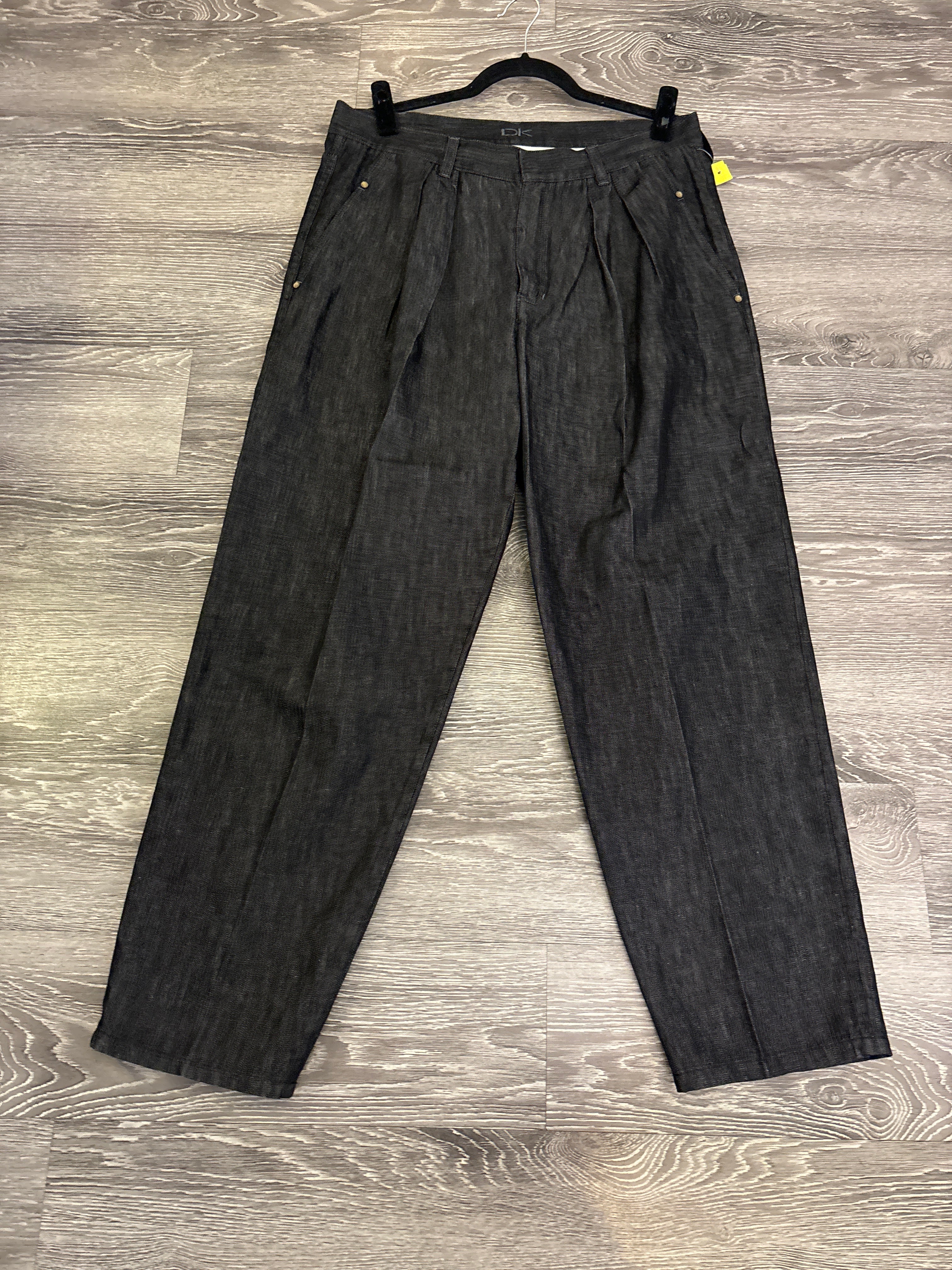 DK Pleated Denim Pants - Size 10