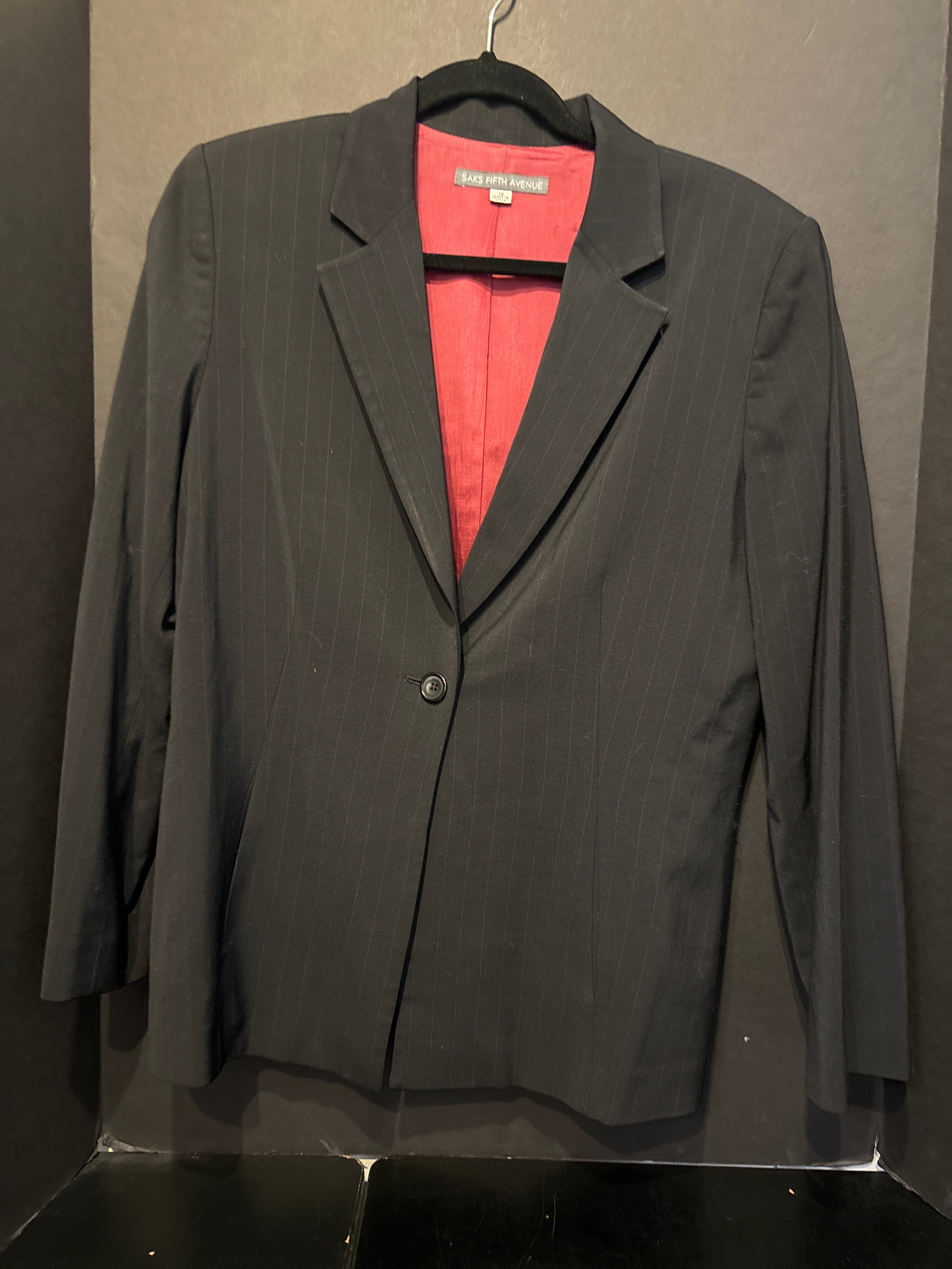 Saks 5th Avenue 1 Button Blazer - Size 12