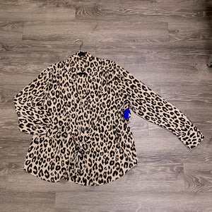 Ann Taylor Cheetah Print Top - XXL