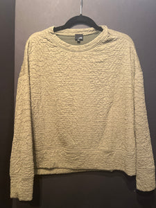 Lisa Bayne Popcorn Fabric Sweater (Size Small)