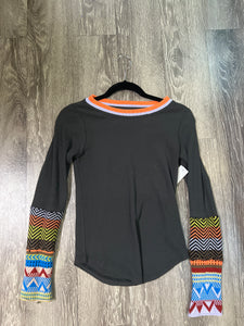 We The Free Knit Tribal Wrists Sweater (Size XS)