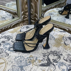 Fashion Nova Strappy Heels Shoes - size 6