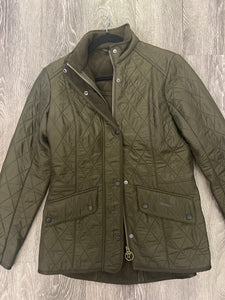 Barbour Quilted Coat (Size 8)