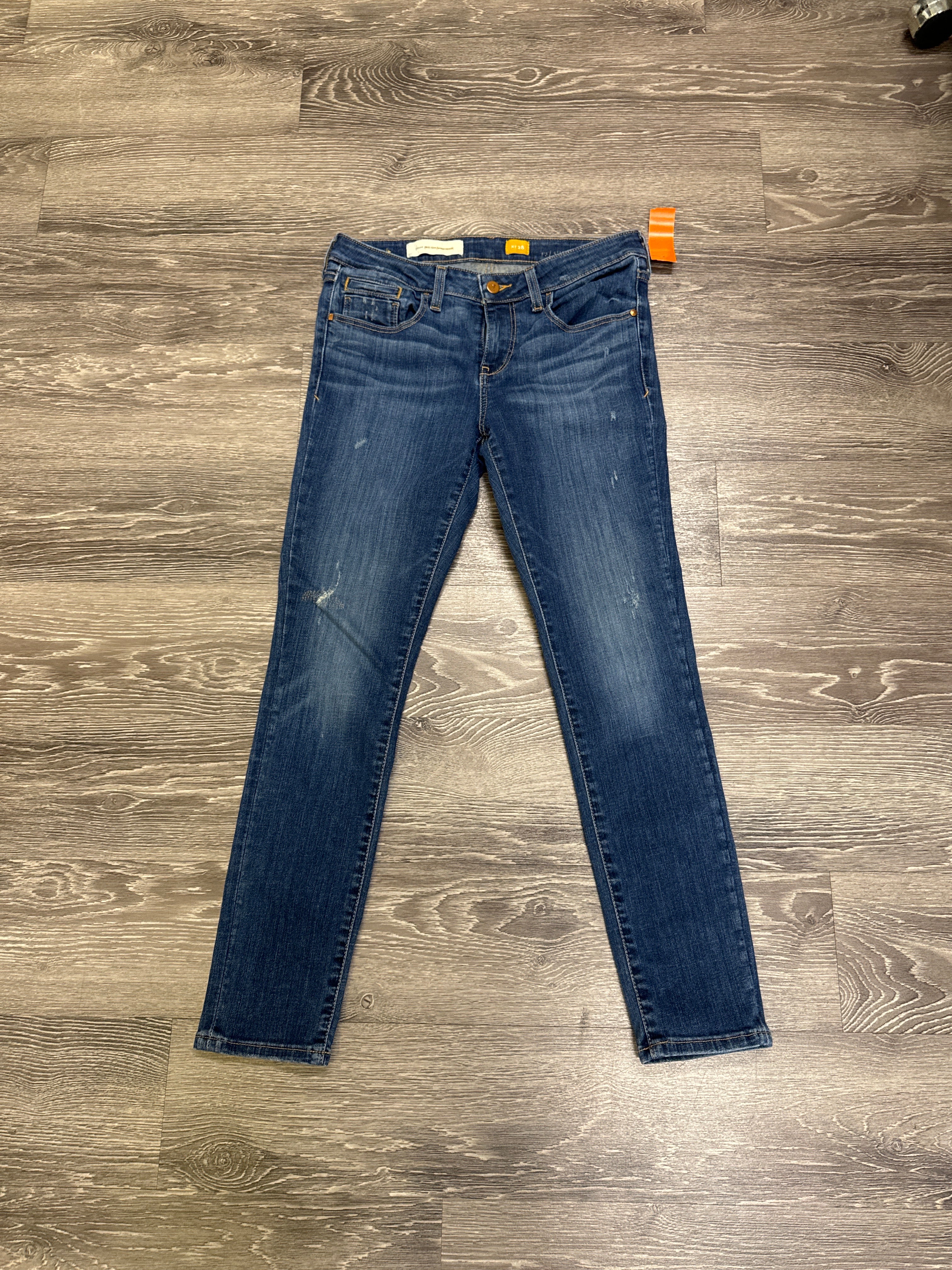 Pilcro Distressed Skinny Jeans - size 28