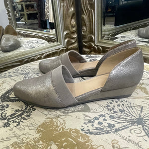 Eileen Fisher Metallic Flats - Size 6.5