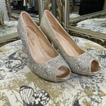 Load image into Gallery viewer, Lauren Lorraine Rhinestone Pumps - Size 8
