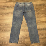 Load image into Gallery viewer, Cabi Distressed Boot Cut Jeans - Size 6
