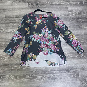 Johnny Was Silk Floral Top - Small