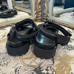 Load image into Gallery viewer, Ganni Chunky Strap Sandals - Size 8
