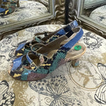 Load image into Gallery viewer, Anyi Lu Strap Snakeskin Shoes - Size 36.5
