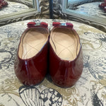 Load image into Gallery viewer, Ferragamo Patent Flats - Size 9.5
