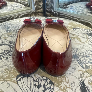 Ferragamo Patent Flats - Size 9.5