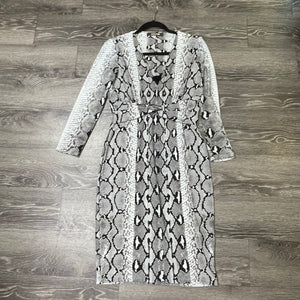 Roberto Cavalli Snakeprint Dress - size 10