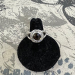 Load image into Gallery viewer, David Yurman 925 Round Diamond/Topaz Ring - Size 6
