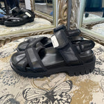 Load image into Gallery viewer, Ganni Chunky Strap Sandals - Size 8
