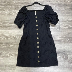 Free People Lace Button Up Dress - Small