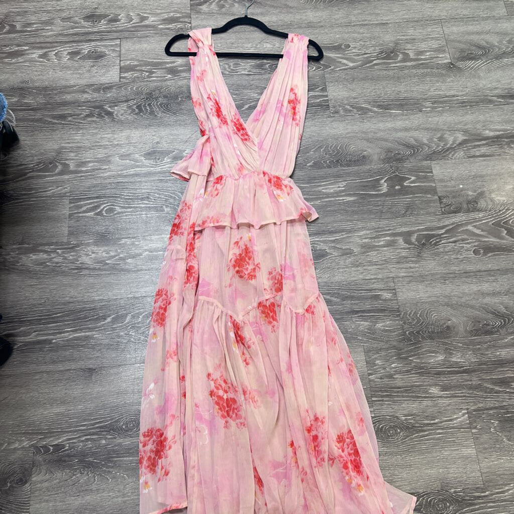 Asos Floral Tier Slvlss M DRESSES 12