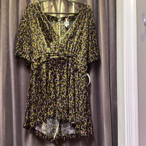 Free People Floral ROMPERS 12