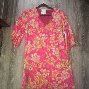 Johnny Was Silk 3/4 Slv DRESSES S
