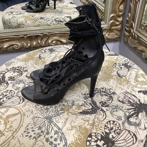 Joie Cutout Laceup Heel SHOES 37
